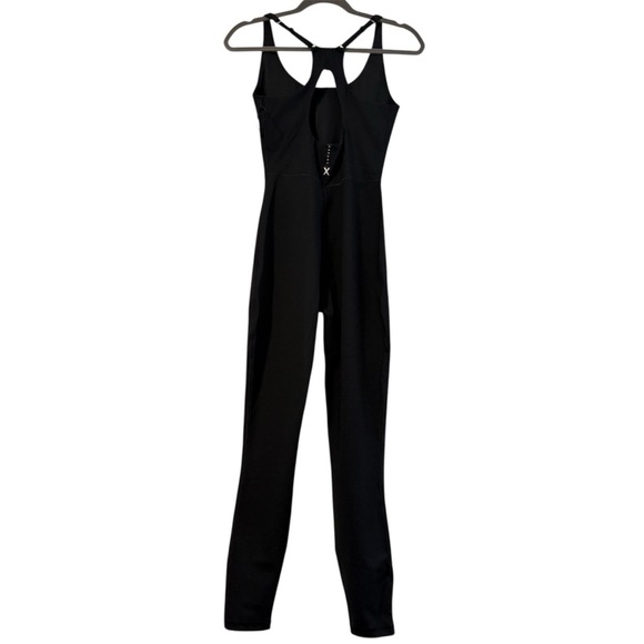Savage X Fenty Bond Babe Jumpsuit Black Size M 8-10 - Picture 7 of 13